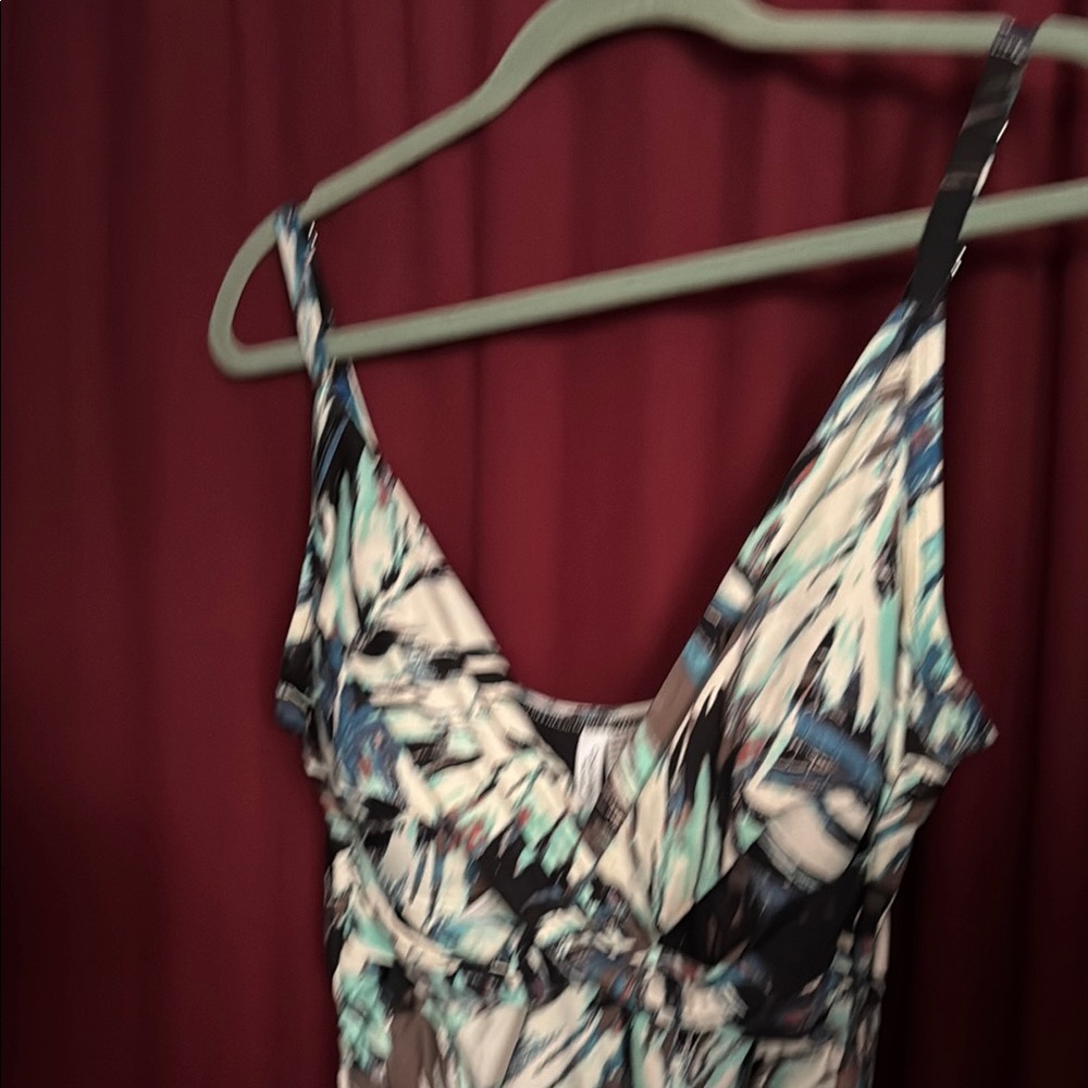 New without tags, Calvin Klein Adorable Print Bathing Suit, size 18